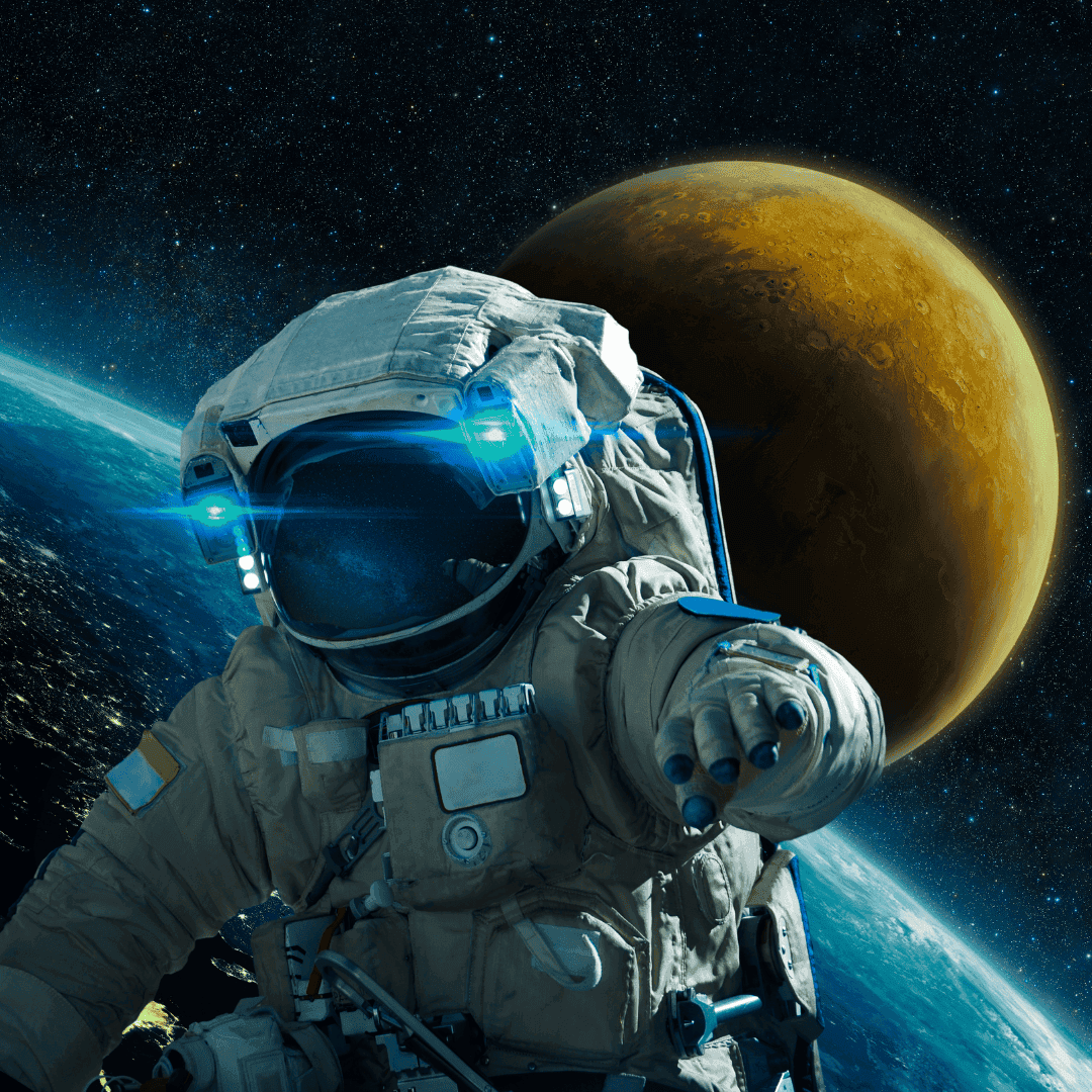 Precis som en astronaut som driver runt utan en tydlig riktning kan vi på Majako hjälpa dig på rätt bana igen. Det genom att säkerställa att ditt varumärke är attraktivt och därefter kicka igång din e-handelsresa tillsammans med dig.